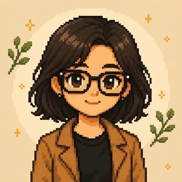 Pixel art portrait of Suhani